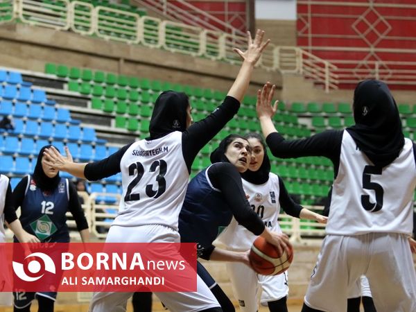 فینال چهارمین دوره لیگ بسکتبال بانوان گیلان