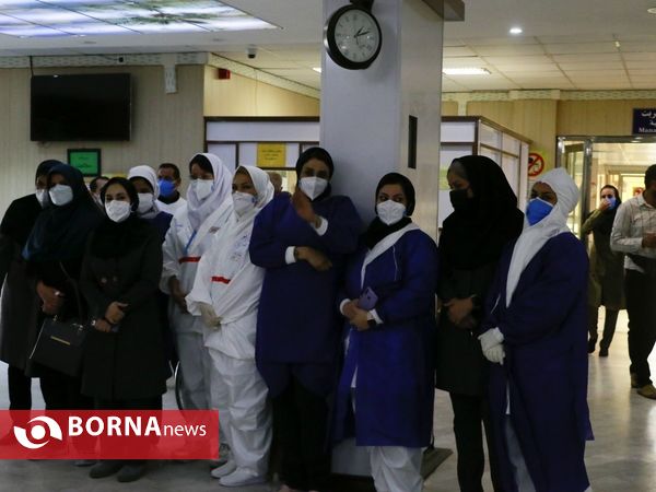 سال نو در کنار کادر درمان جنوب غرب خوزستان