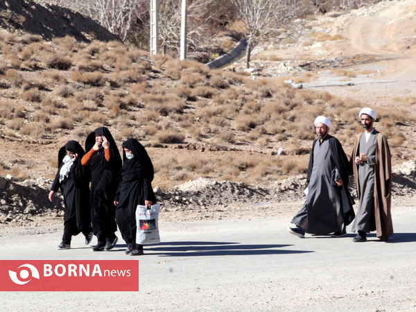 بزرگترین گردهمایی عزاداران رضوی فارس در شهرستان بوانات