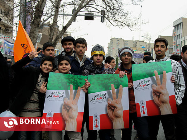 راهپیمایی روز 22 بهمن در تهران-3