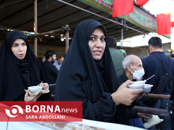 پیاده روی جاماندگان اربعین در تهران