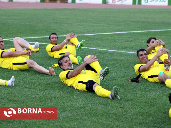 دومین تمرین تیم فوتبال ستارگان ایران