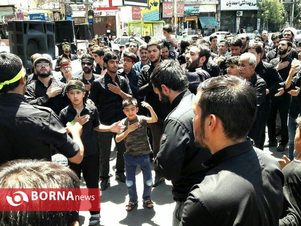مراسم عزاداری شهادت امام صادق(ع)- شهرستان قدس
