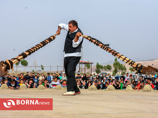 مراسم بیل‌گردانی در «نیم‌ور محلات»