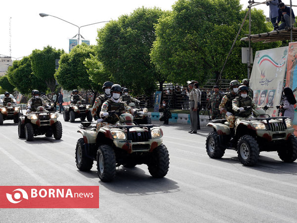 گرامیداشت روز ارتش در شیراز
