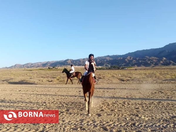 دومین مسابقات کورس اسب سواری در خراسان جنوبی