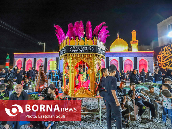  سوگواری شب هشتم محرم