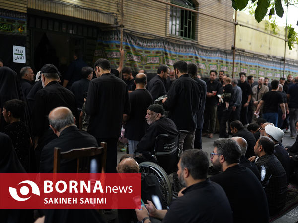 عزاداری روز تاسوعای حسینی علیه السلام در حسینیه سیدها