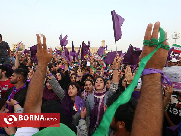 دکتر روحانی در جمع مردم اهواز