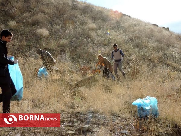 دوستداران طبیعت (ناجیان نبض زمین) ، سد شهرچای ارومیه را از زباله پاکسازی کردند