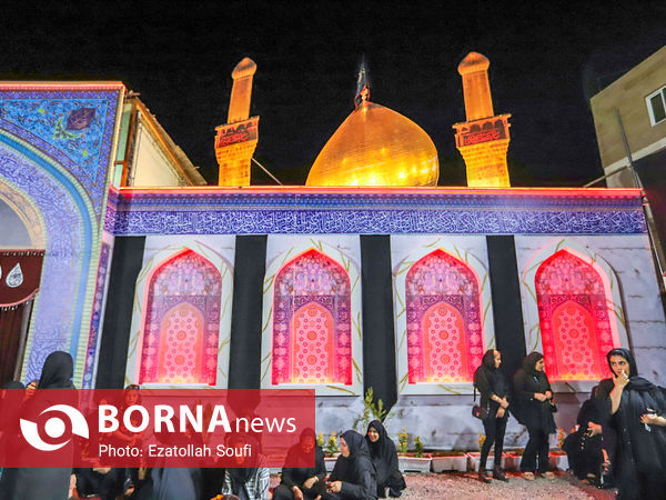  سوگواری شب هشتم محرم