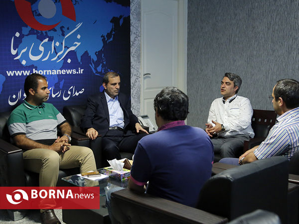 حضور نماینده مجلس " آقای علی اصغر یوسف نژاد در خبرگزاری برنا