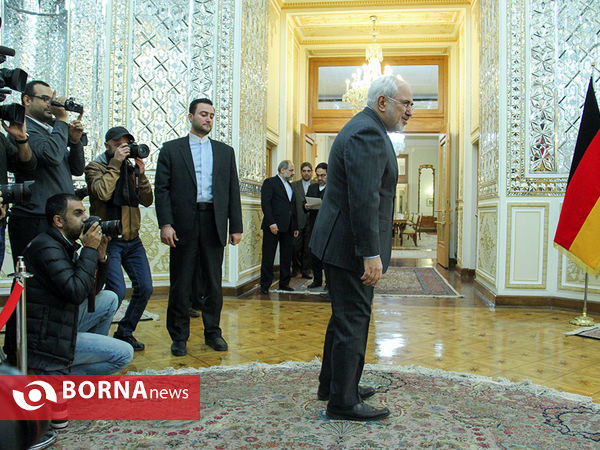 نشست خبری وزرای خارجه ایران و آلمان