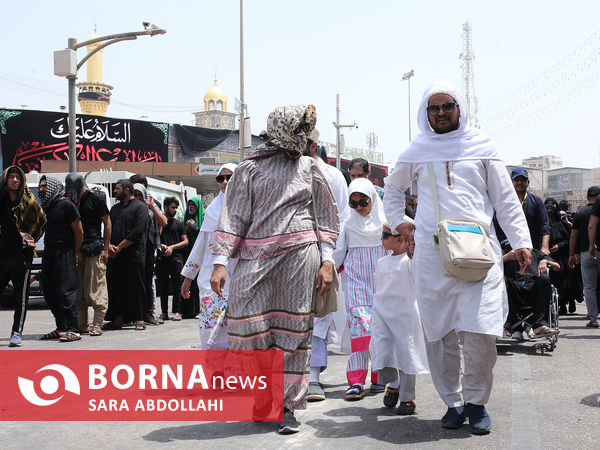 عزاداری تاسوعای حسینی در بین الحرمین