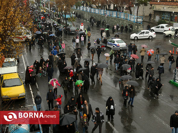 مراسم پیاده روی روز اربعین در تهران