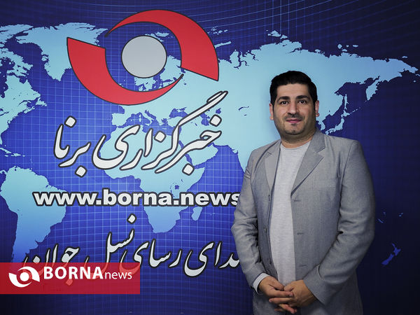 حضور سید مجتبی حسینی در خبرگزاری برنا