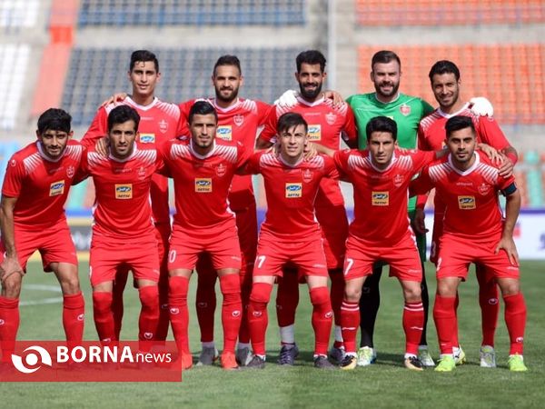 دیدار تیم های پرسپولیس _ نیمه زمینی
