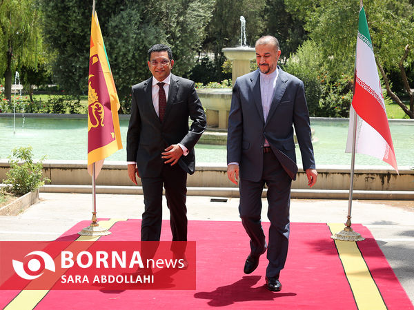 دیدار وزرای خارجه ایران و سریلانکا