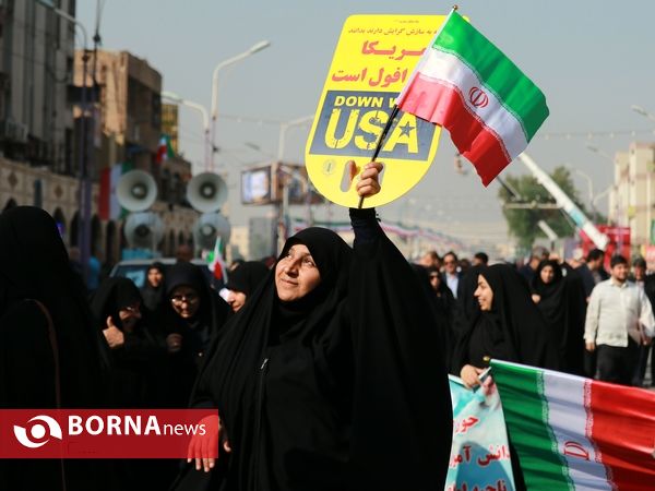 راهپیمایی حمایت از ولایت و اقتدار کشور - اهواز