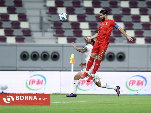 دیدار تیم های ملی فوتبال ایران و عراق