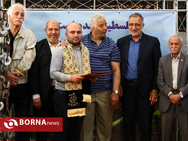 تجلیل از قهرمانانی که پهلوان شدند