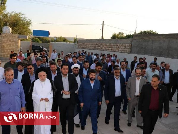 افتتاح و کلنگ زنی پروژه های فرهنگی آموزشی و عمرانی اندیمشک