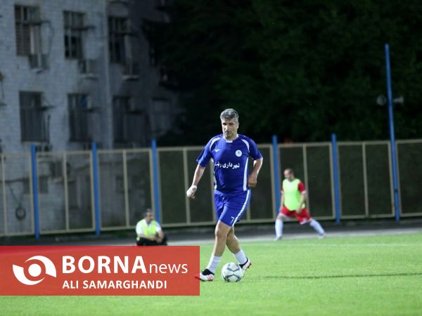 دیدار دوستانه فوتبال پیشکسوتان سپیدرود _ استقلال رشت