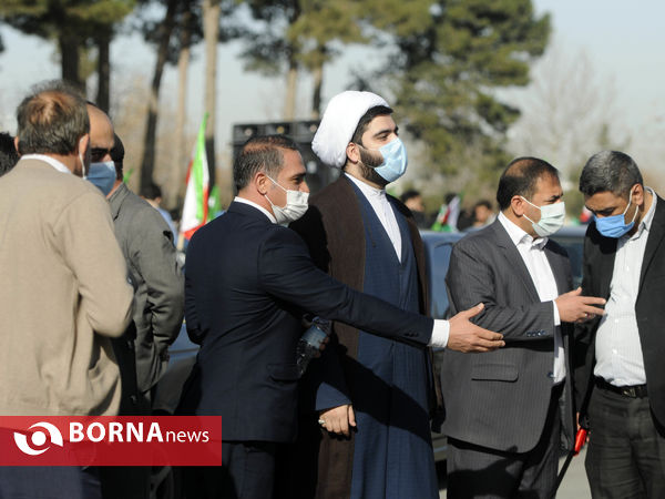 رژه نیروی های موتوری و خودرویی 22 بهمن- شهرستان قدس