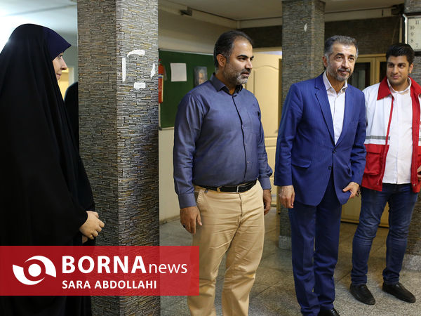 حضور رییس مجتمع دارویی درمانی هلال احمر