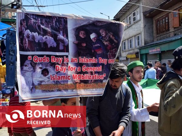 راهپیمایی روز جهانی قدس در کشمیر ھند