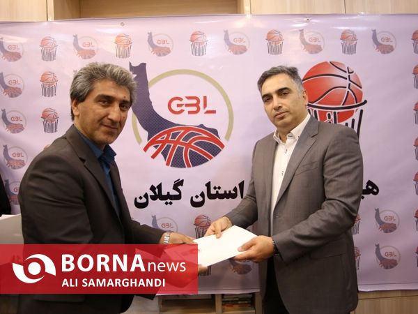 نشست خبری رییس هیات بسکتبال استان گیلان با اصحاب رسانه