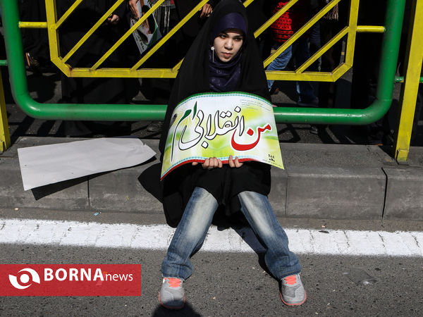 راهپیمایی روز 22 بهمن در تهران-4