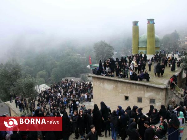 آیین سنتی مراسم علم بندان در شهرک تاریخی ماسوله