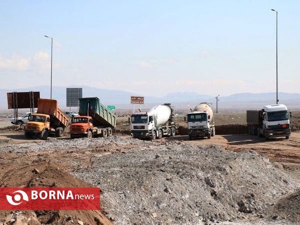 آئین کلنگ زنی ساماندهی محور خوی- ایواوغلی