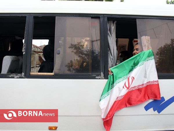 مراسم استقبال از مقام آوران مسابقات انتخابی المپیک _ بندرانزلی