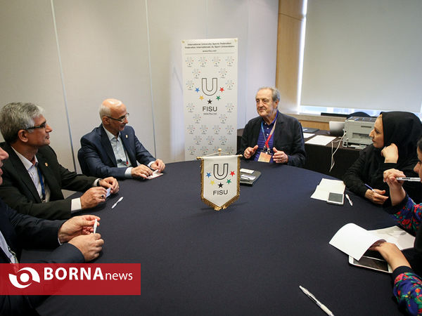 دیدار معاون وزیر علوم با رییس فدراسیون بین المللی ورزش دانشگاهی