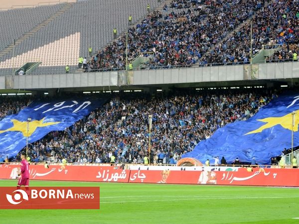 دیدار تیم های فوتبال استقلال- سپاهان