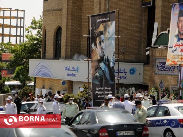 مراسم ختم و یادبود شهید مدافع امنیت وطن میلاد خسروی