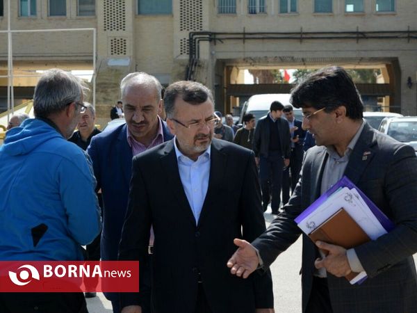 روسای فدراسیون‌ها ورزشی در نقاط صفر مرزی قصرشیرین