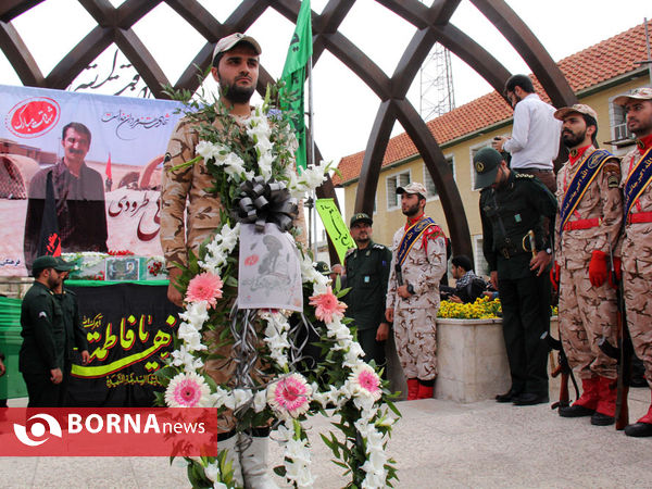 تشییع مخترع شهید محمد پازوکی در سمنان