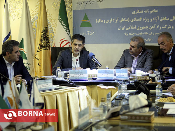 امضای تفاهم نامه مشارکت راه آهن ایران به ترکیه