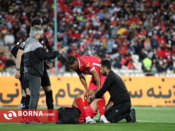 دیدار تیم های فوتبال پرسپولیس - آلومینیوم