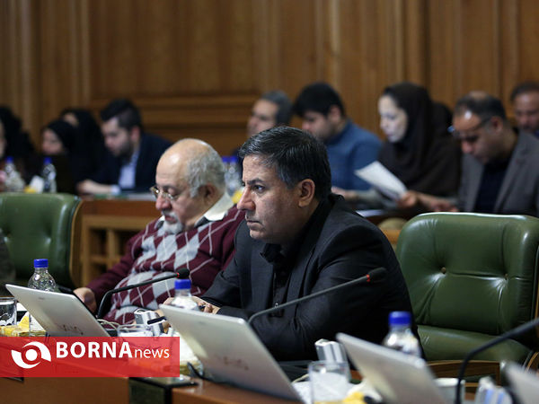 جلسه شورای شهر با حضور شهردار تهران