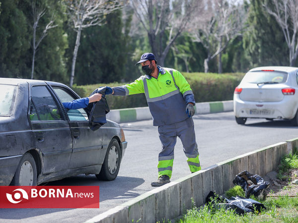 مشارکت در نظافت شهر