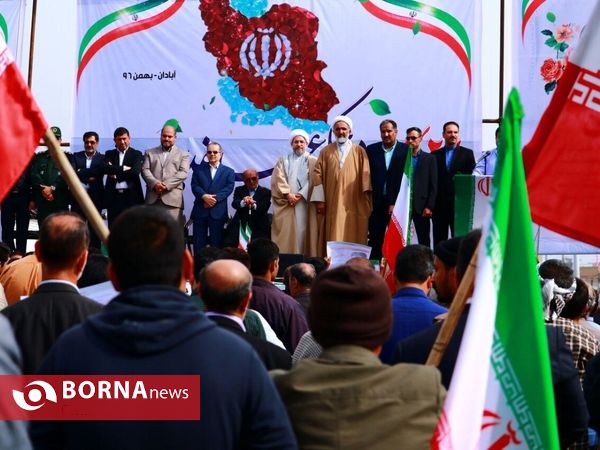 راهپیمایی 22 بهمن در منطقه آزاد اروند-آبادان