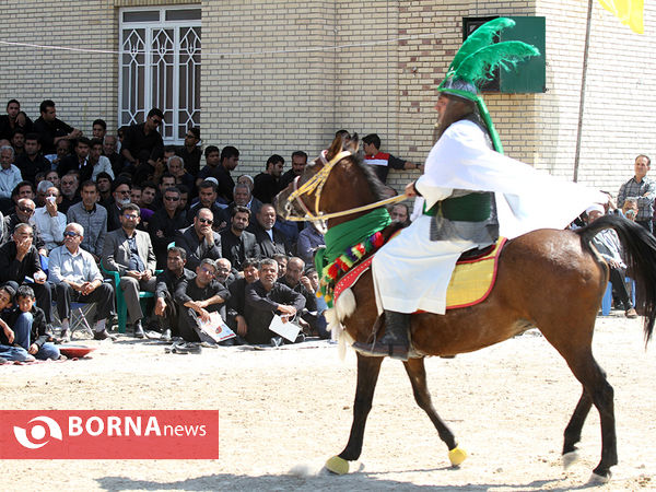 تاسوعای حسینی در شهرستان های لامرد و مهر