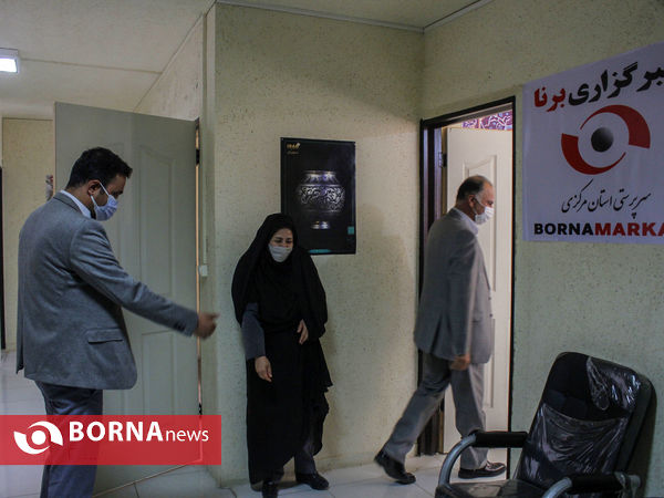 حضور رئیس سازمان جهاد کشاورزی  در دفتر خبرگزاری برنا