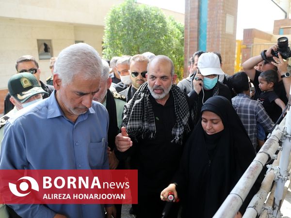بازدید وزیر کشور از مرز بین المللی شلمچه