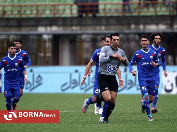 دیدار تیم های داماش گیلان- سایپا تهران