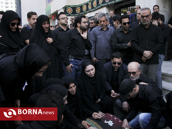 تشییع پیکر مهدی شادمانی